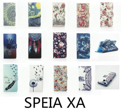 現(xiàn)貨索尼Xperia XA手機(jī)皮套 彩印圖與印花錢包的完美結(jié)合的通訊利器
